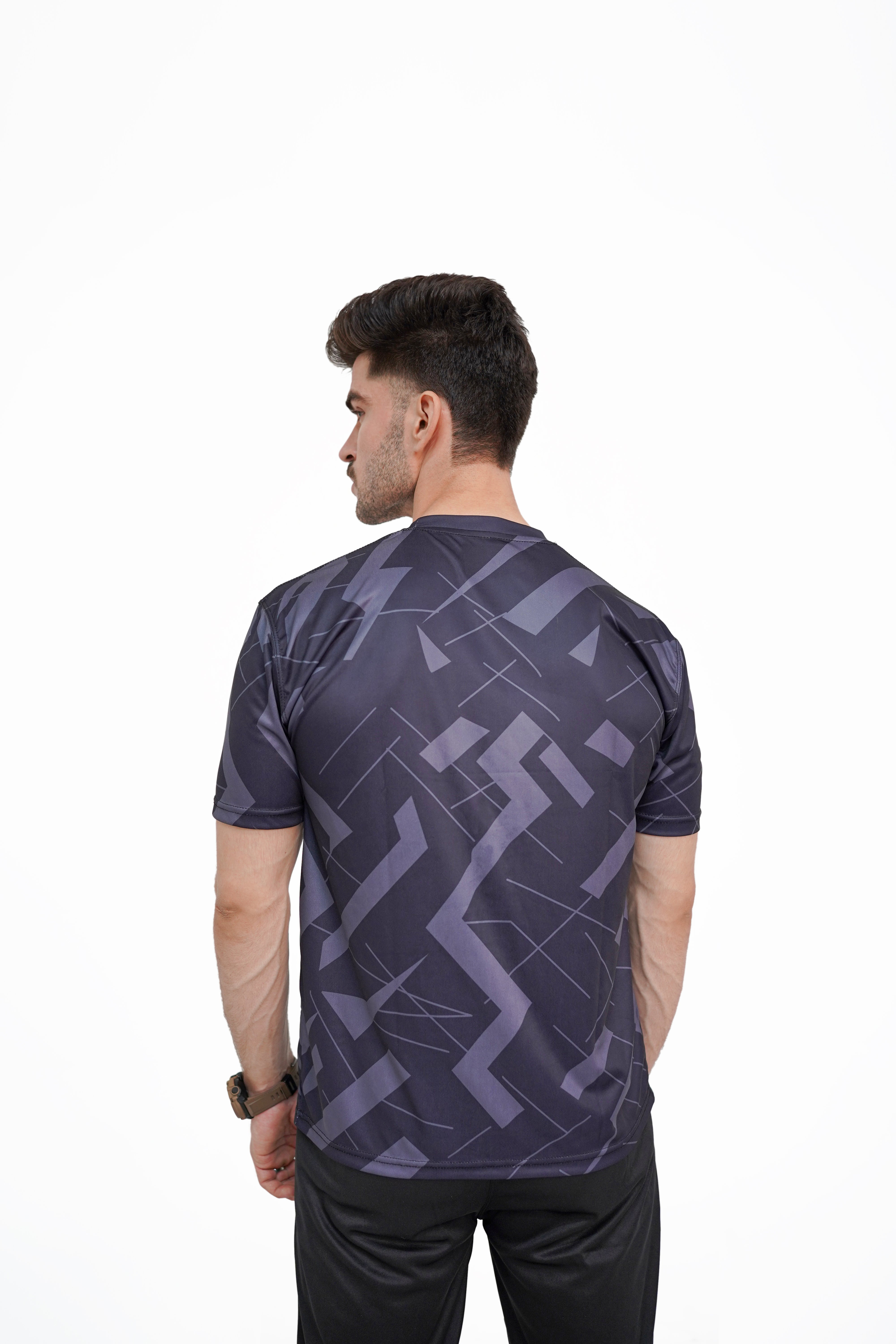 EVOQUE Geometric Dry-Fit | Tracksuit